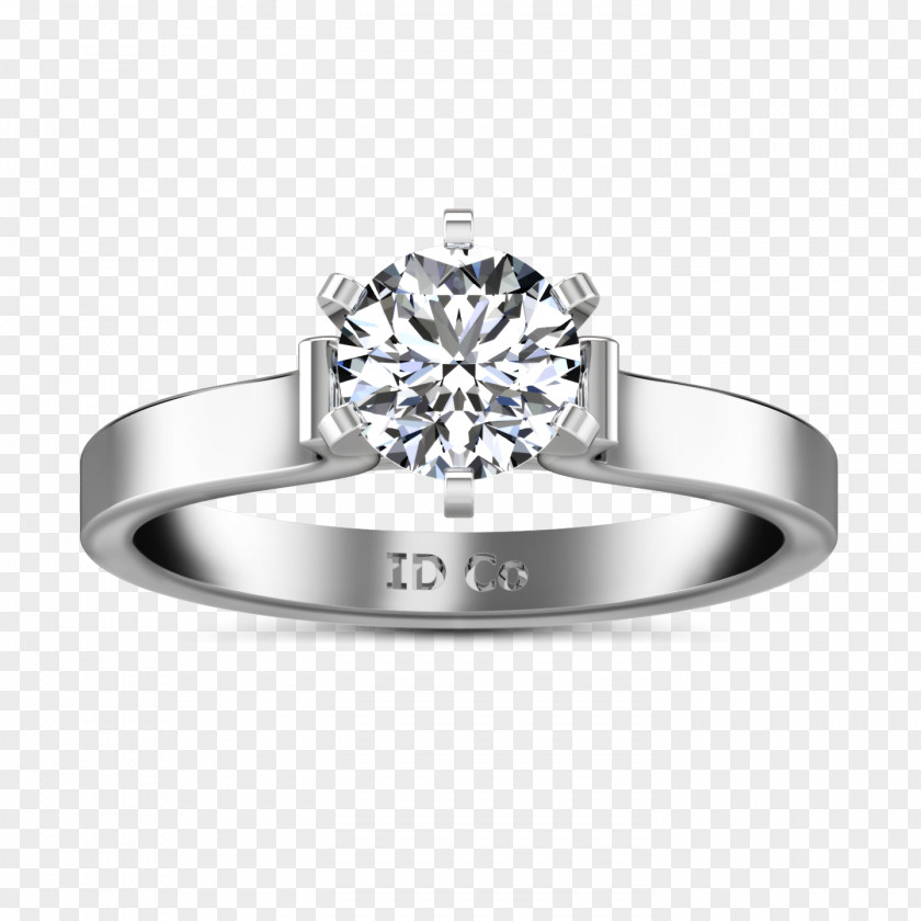 Solitaire Ring Diamond Engagement PNG