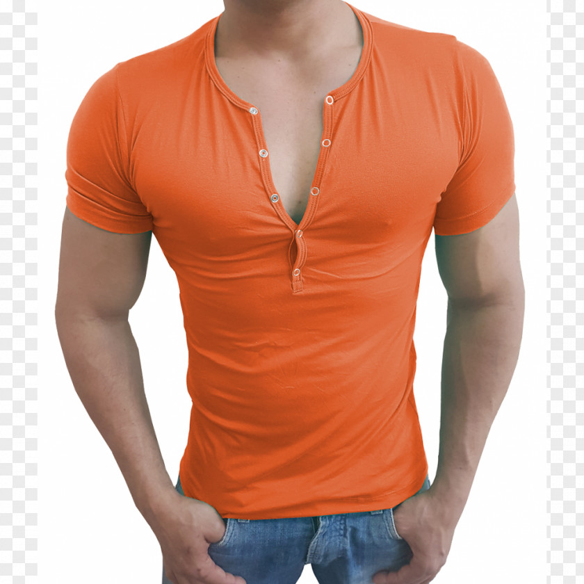 T-shirt Blouse Sleeve Henley Shirt PNG