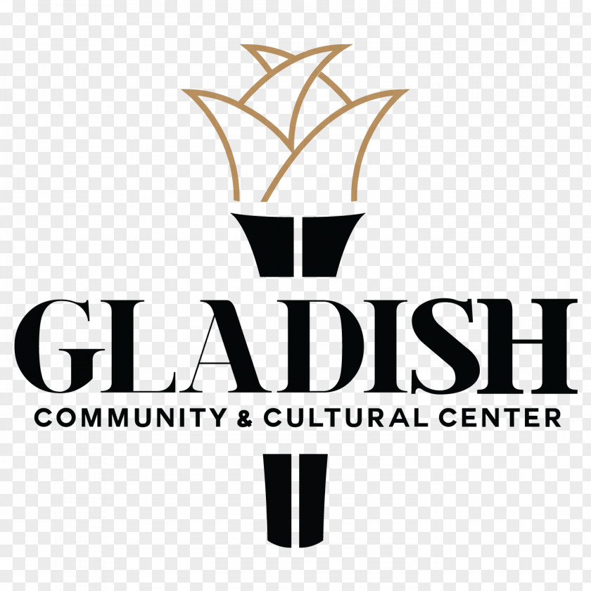 Gladish Community & Cultural Center Logo Brand Line Font PNG