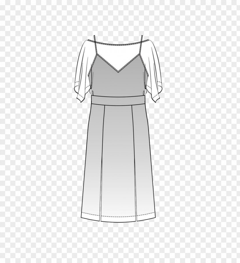 Hand-painted Dresses Shoulder Cocktail Dress Gown Sleeve PNG