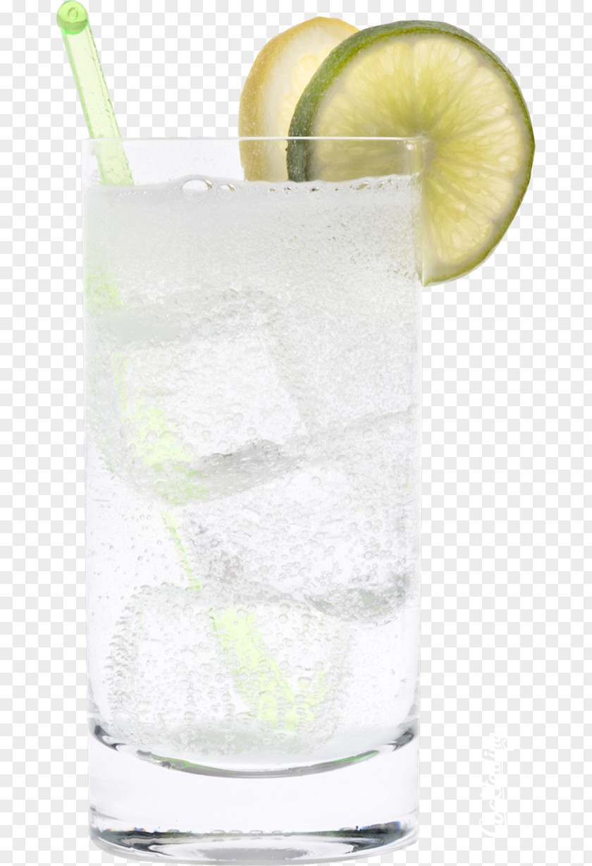 Lemonade Rickey Gin And Tonic Cocktail PNG