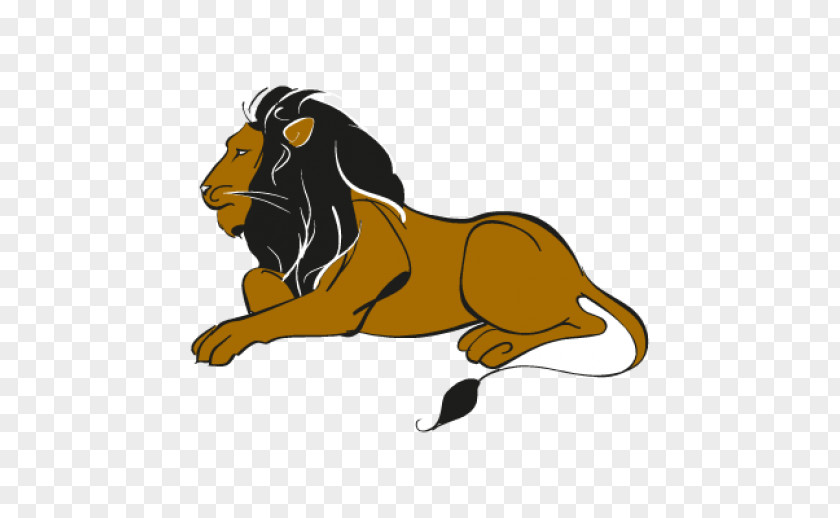 Lion Illustration Logo YouTube PNG