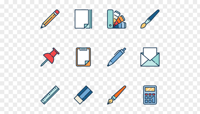 Office Stationary Technology Line Clip Art PNG