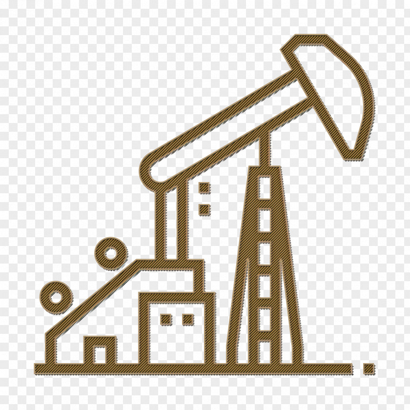 Petroleum Icon Pump Jack Oil Industry PNG