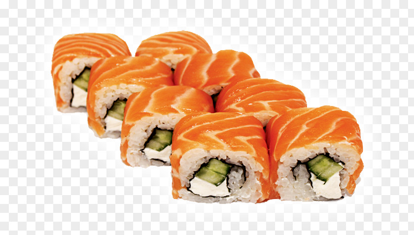 Sushi California Roll Makizushi Sashimi Smoked Salmon PNG