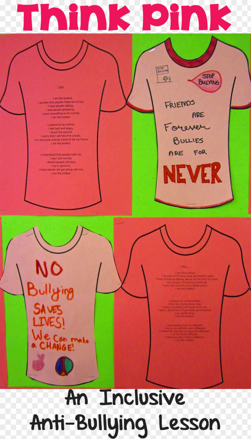 T-shirt Anti-Bullying Day Wonder PNG