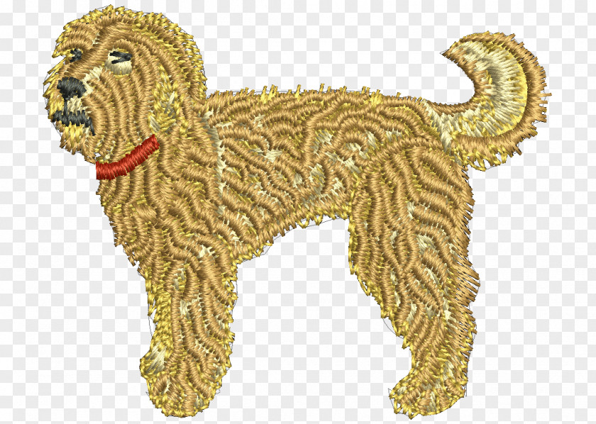 Baseball Cap Dog Breed Goldendoodle Embroidery PNG