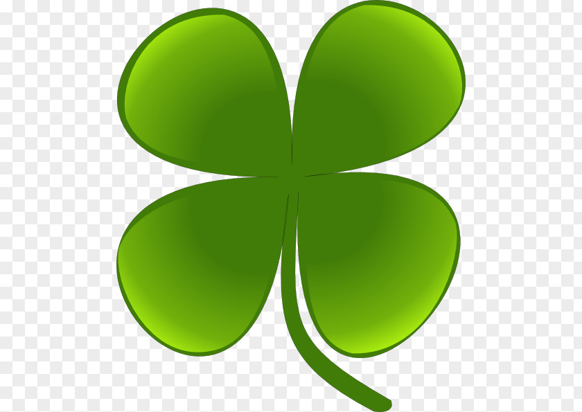 Free Shamrock Clipart Four-leaf Clover Clip Art PNG