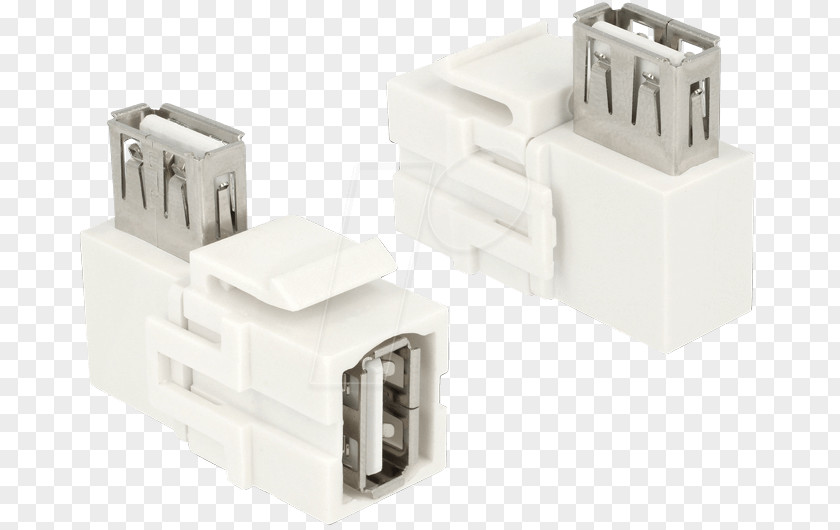 Keystone Module Adapter Electrical Connector Twisted Pair USB PNG