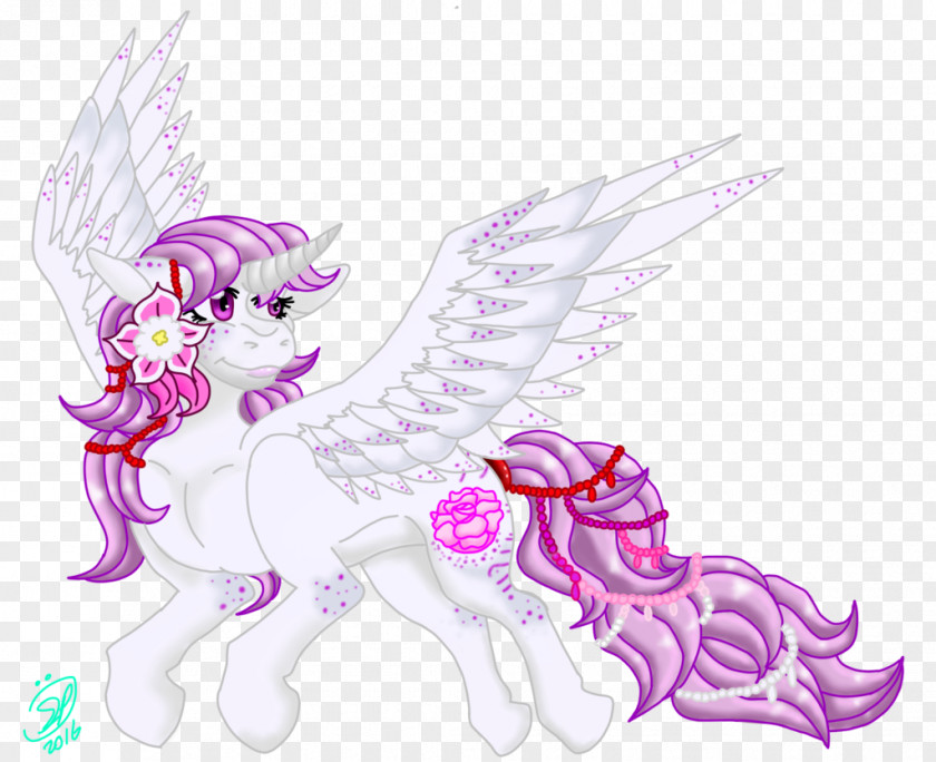 Pink Aura Mlp Unicorn Horse Illustration Cartoon Legendary Creature PNG