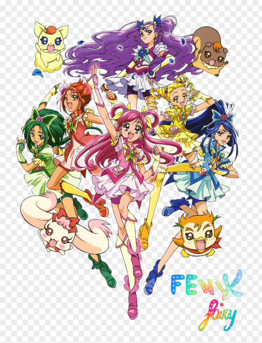 Yes Precure 5 Pretty Cure Fantasy Fan Art Sailor Senshi PNG