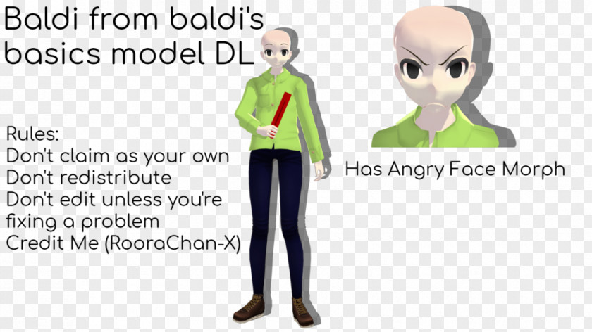 Baldi Basics MikuMikuDance DeviantArt Education PNG