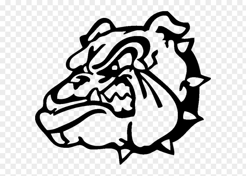 Bulldog Logo Mascot Montclair High School Bellerose Composite East Knox PNG