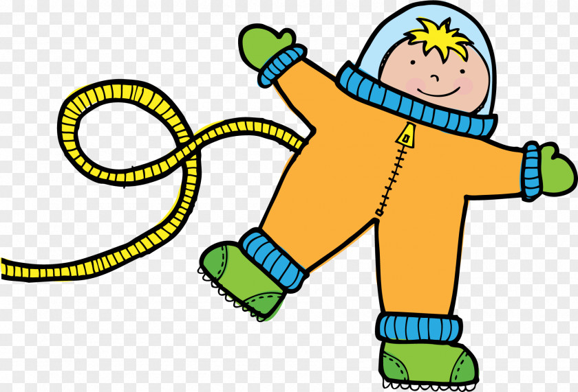 Child Outer Space Clip Art PNG