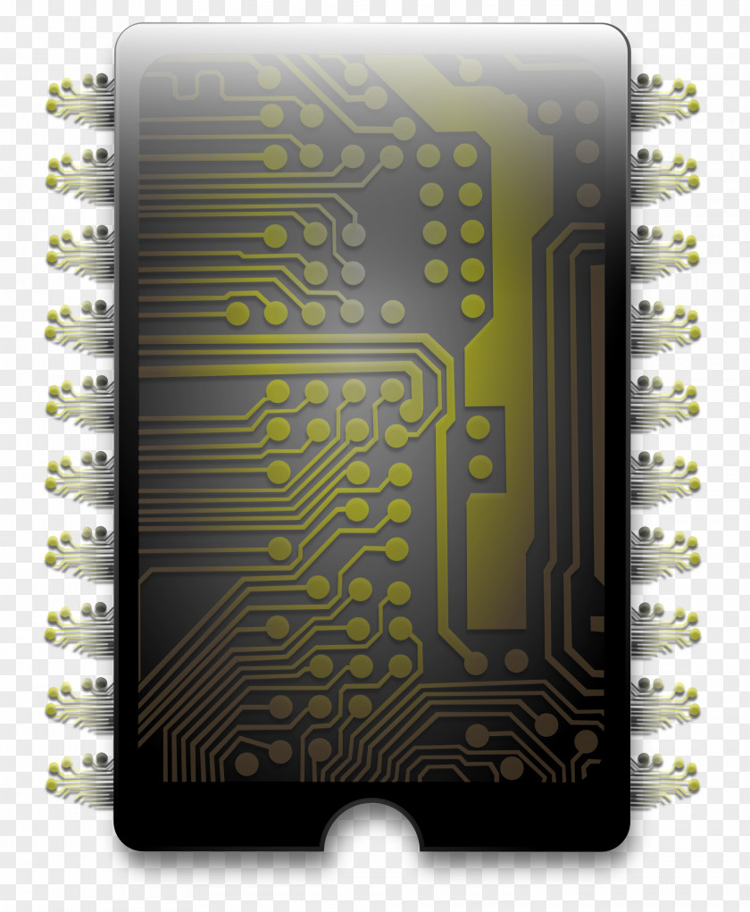 Chip Printed Circuit Board Integrated Circuits & Chips Electronic Semiconductor Microcontroller PNG