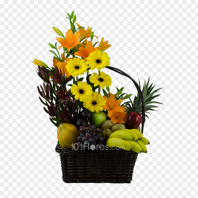Flower Floral Design Fruit Food Gift Baskets Cut Flowers PNG