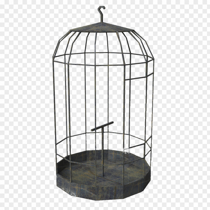 Gray Bird Cage Birdcage Parrot PNG