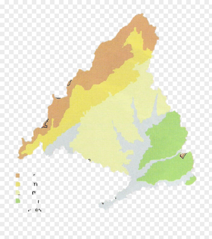 Map Community Of Madrid Yellow Ecoregion Text PNG