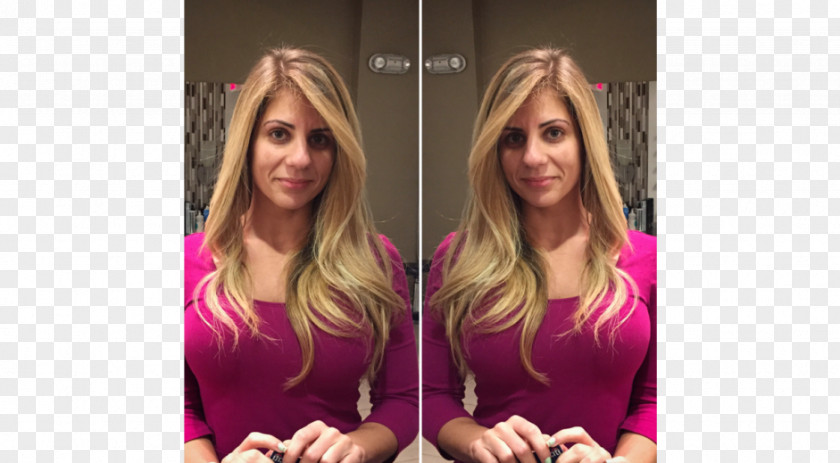 Coral Gables Blond Hair Coloring Brown Long PNG