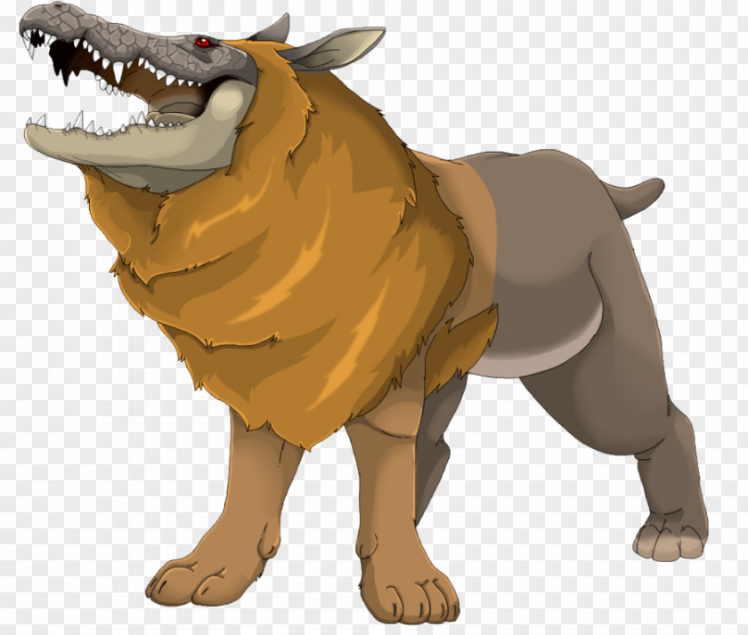 Dog Lion Devourer Ammit Art PNG