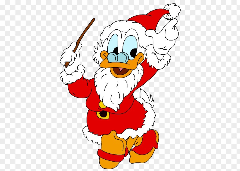 Santa Claus Clip Art Donald Duck Vector Graphics Image PNG