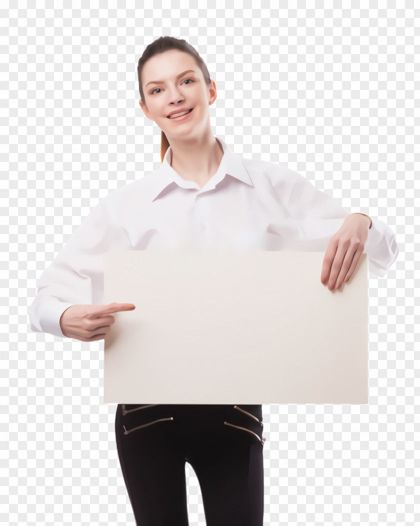 Beige Shirt White Clothing Sleeve Arm Neck PNG