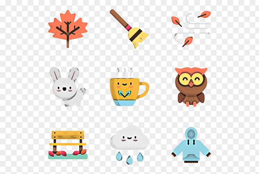 Cartoon Yellow Icon Animal Figure PNG