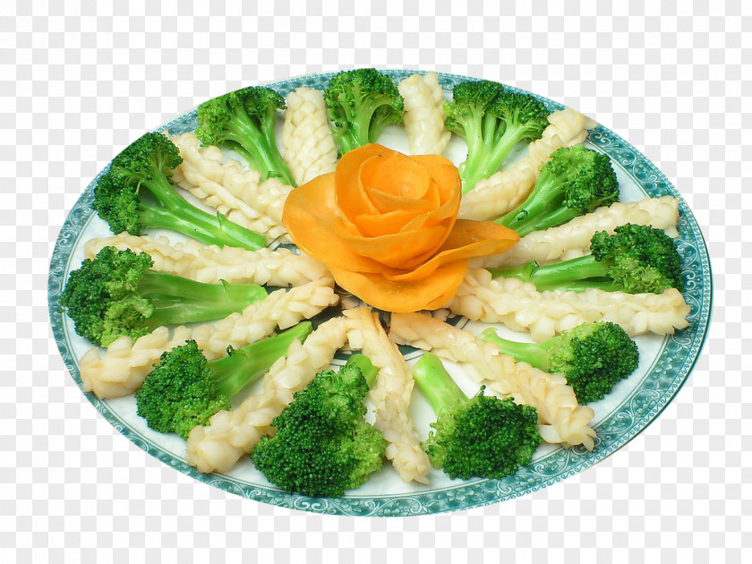 In Particular Fresh Fried Broccoli Chinese Cuisine Cauliflower Italian PNG