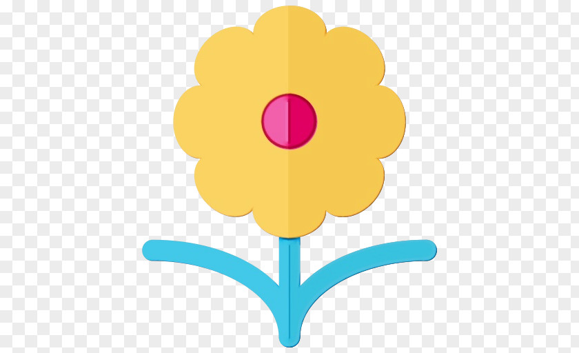 Petal Flower Yellow Clip Art Symbol Plant PNG