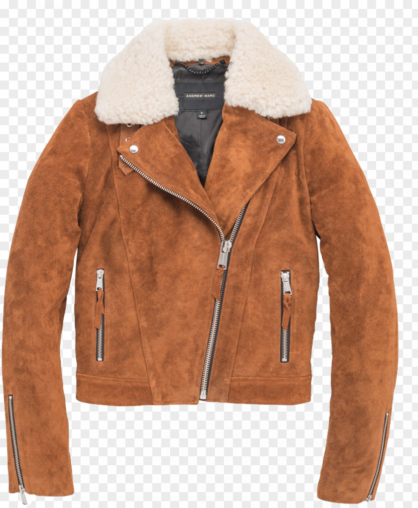 Sheep Suede Coat Leather Jacket Clothing PNG