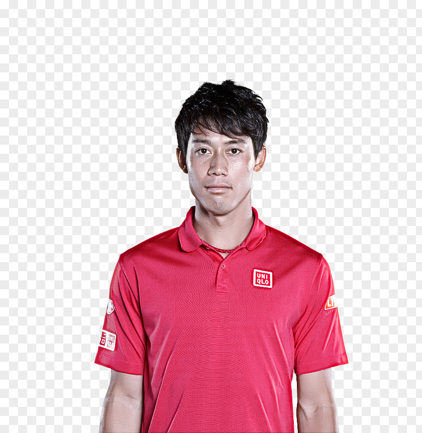 Sleeve Neck Kei Nishikori Polo Shirt PNG