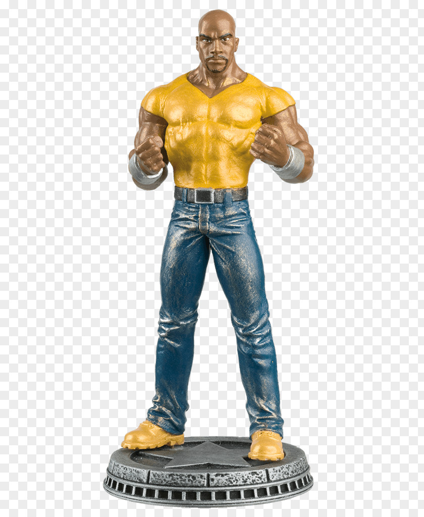 Chess Luke Cage Figurine Collector Pawn PNG