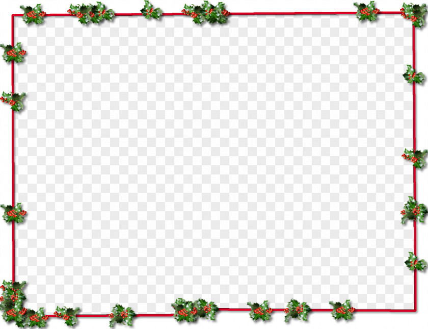 Christmas Border Transparent Picture Clip Art PNG