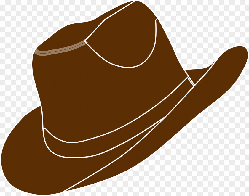 Hats Brown Cowboy Hat Clip Art PNG