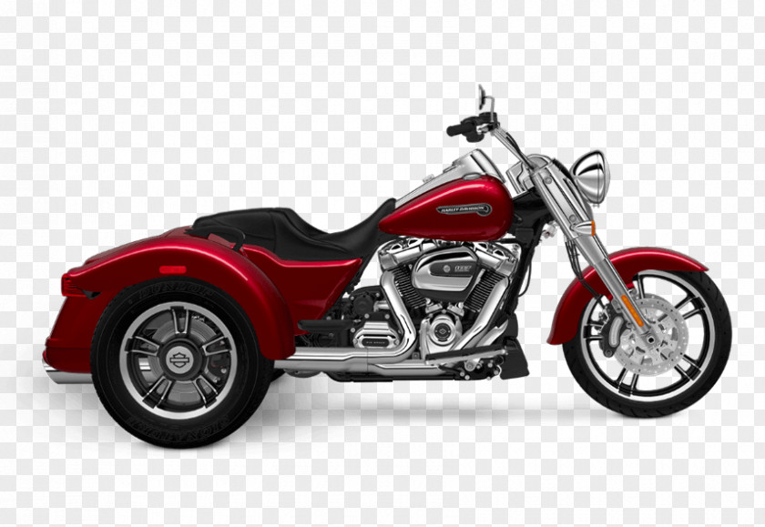 Motorcycle Harley-Davidson Freewheeler Motorized Tricycle Electra Glide PNG