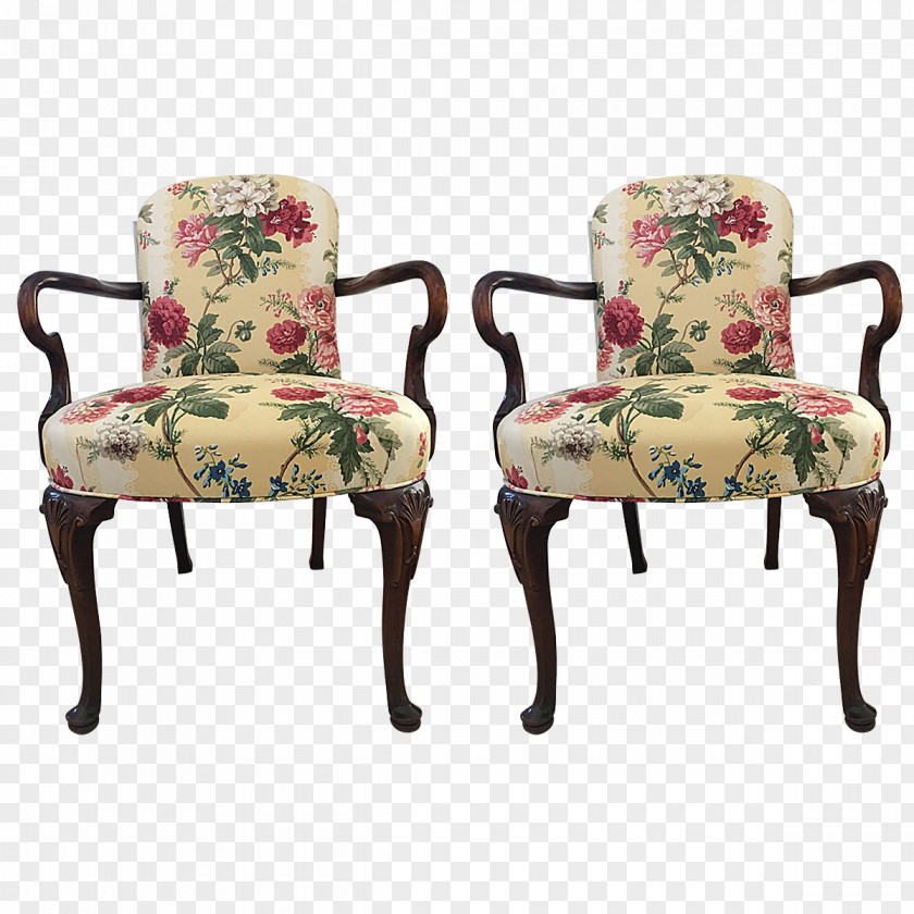 Queen Anne Style Furniture Chair PNG