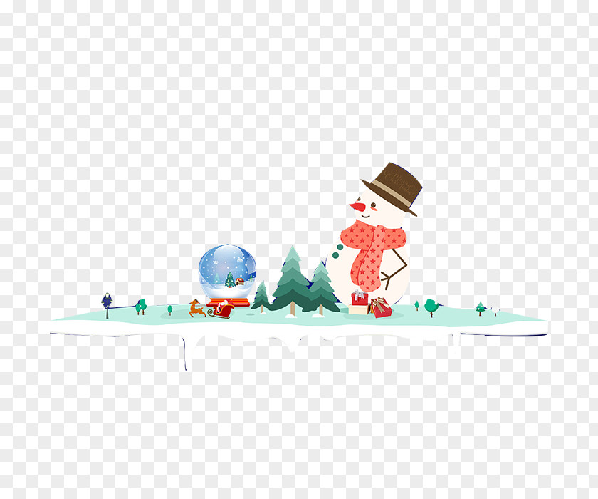 Christmas Snowman PNG