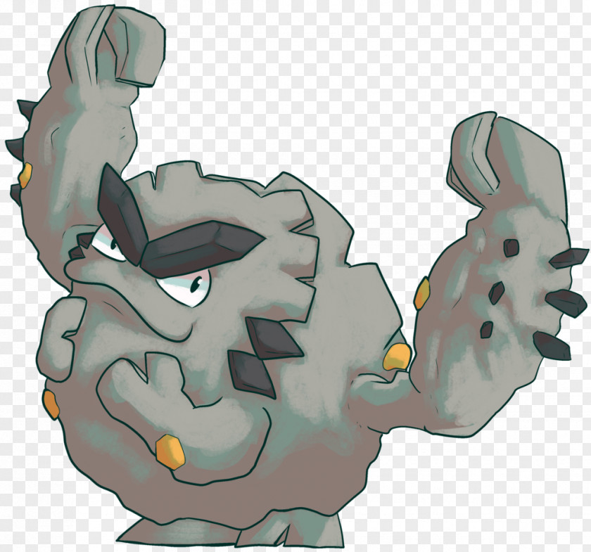 Golem Alola Carnivores Illustration Jaw Legendary Creature Animated Cartoon PNG