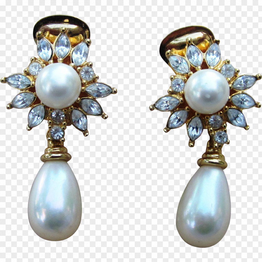 Jewellery Pearl Earring Body PNG