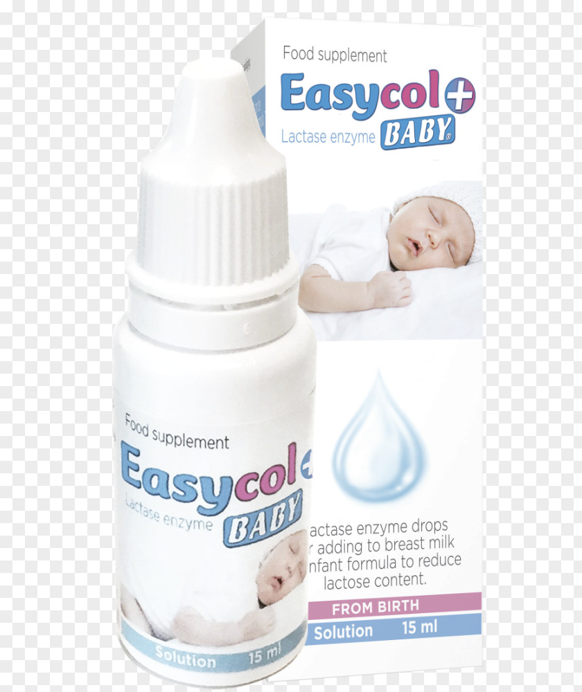 Kriesi Dietary Supplement Lactase Baby Colic Lactose Intolerance Infant PNG