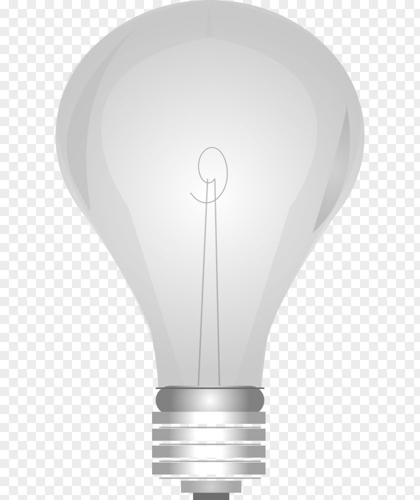 Light Incandescent Bulb Clip Art Vector Graphics Openclipart PNG