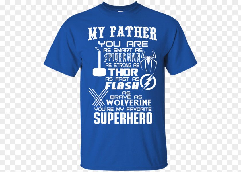 Superhero Dad Long-sleeved T-shirt Hoodie Indianapolis Colts PNG