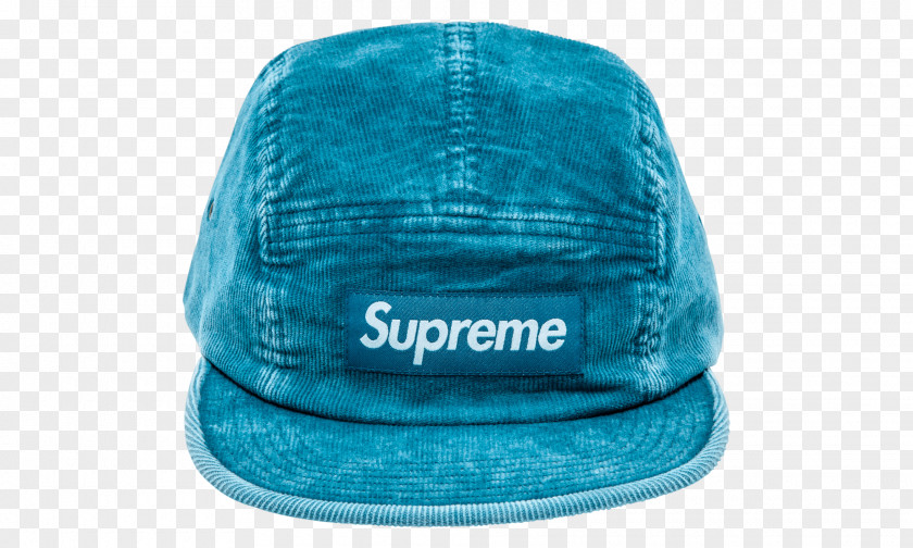 Baseball Cap Turquoise Supreme PNG