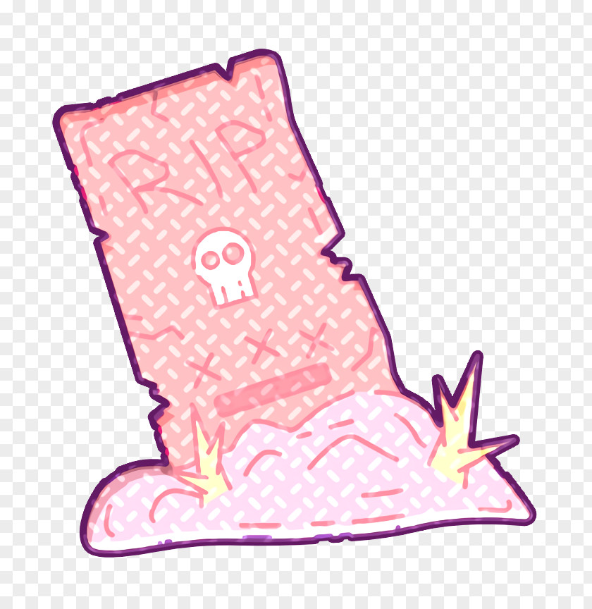 Furniture Pink Creepy Icon Grave Gravestone PNG
