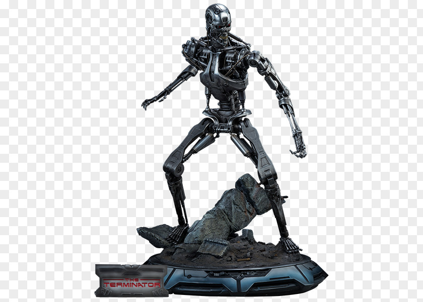 Terminator The Sideshow Collectibles Statue Figurine PNG