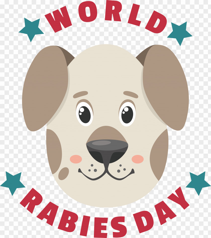 Dog World Rabies Day PNG