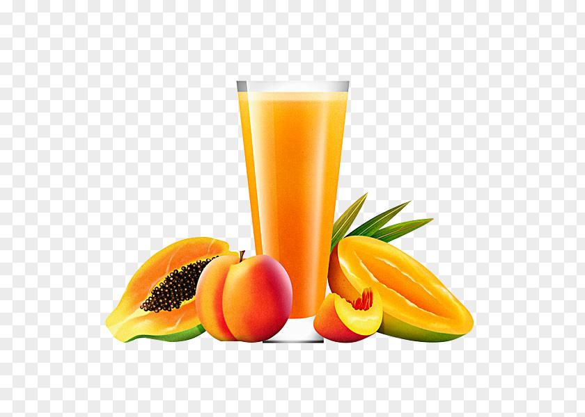 Fruit Juice Orange Drink Health Shake PNG