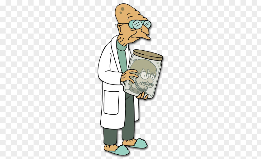 Futurama Professor Farnsworth Zoidberg PNG