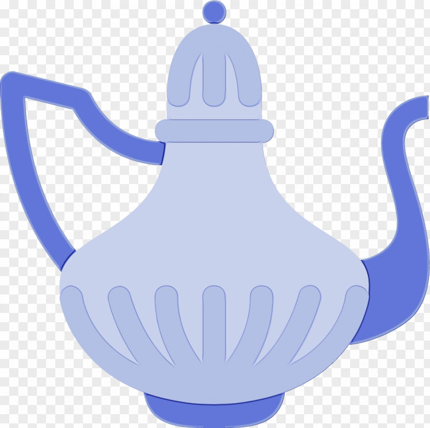 Kettle Blue Teapot Tableware Ceramic PNG