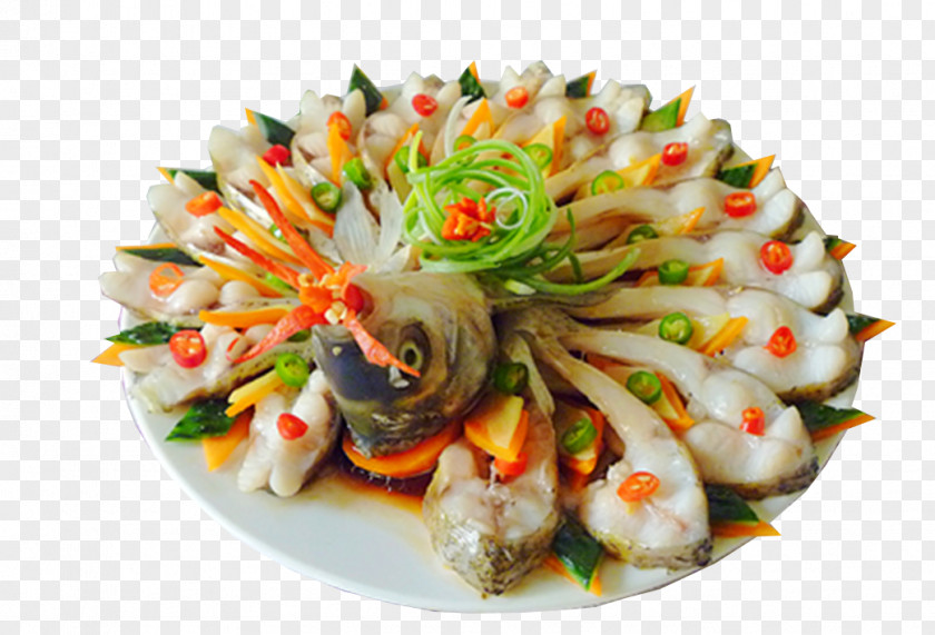 Peacock Fish Dishes Seafood Slice Sweet And Sour Reunion Dinner Ingredient PNG